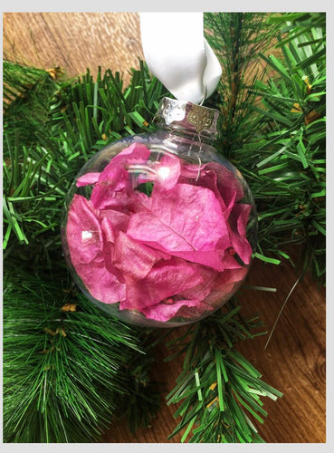 2 Pack Everlasting Floral Baubles
