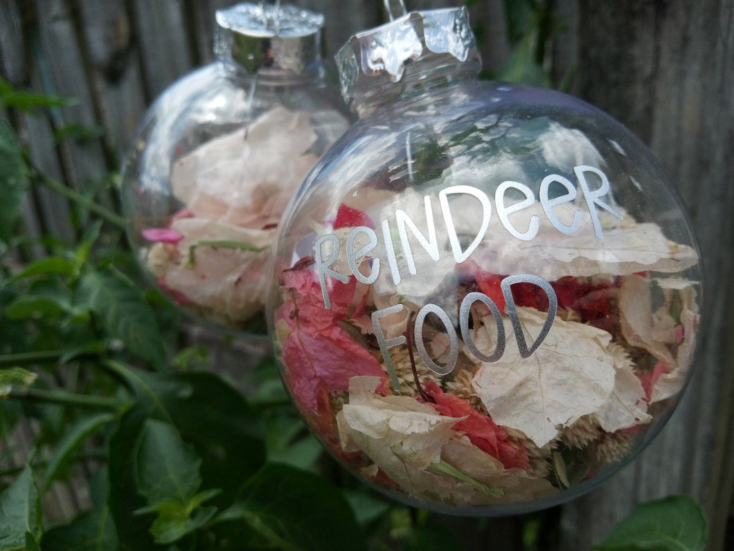 Reindeer Food Baubles