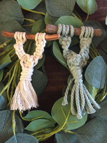 Mini Macrame Hanging Decorations
