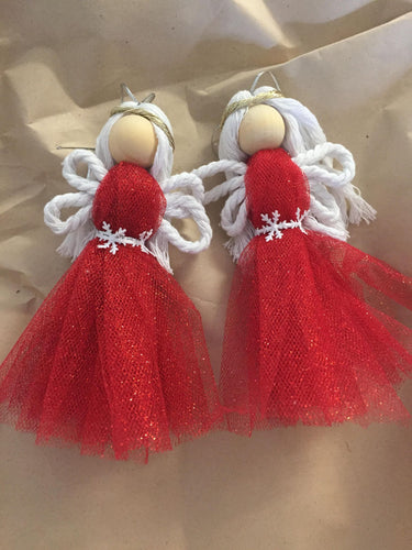 Tulle Angels -Hanging Decorations