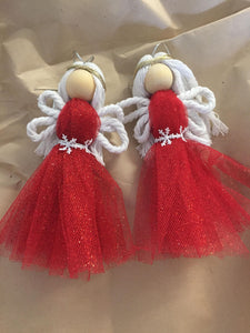 Tulle Angels -Hanging Decorations